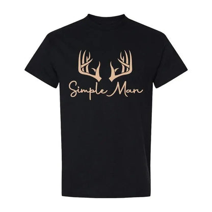 Deer Hunting Graphic T-Shirt, Comfortable Outdoor Performance Fabric, Perfect for Hiking, Camping, and Everyday Rustic Adventure Style