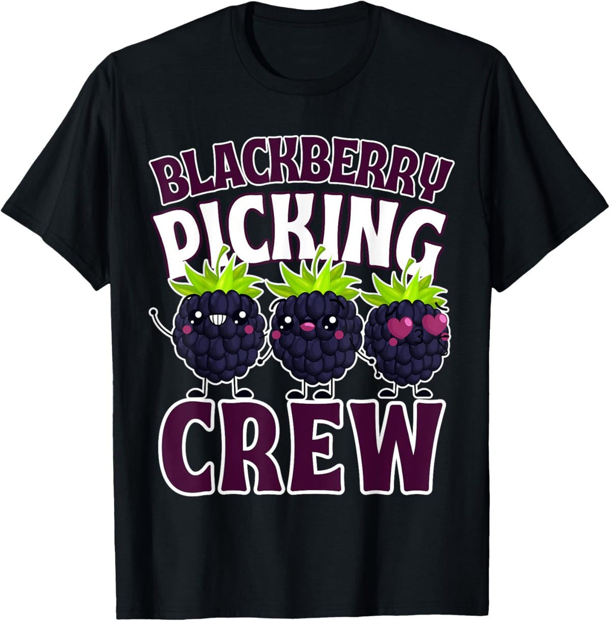 Funny Blackberry Fruit Farm Harvesting Picking Crew Squad