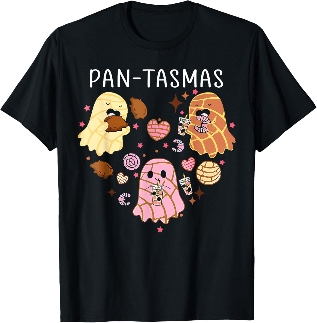 Pantasmas Ghost Funny Spooky Conchas Mexican Ghost Halloween