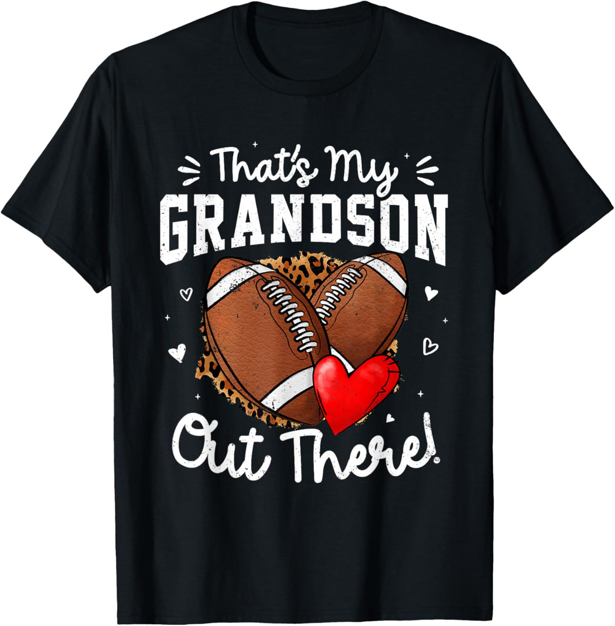 That's My Grandson Out There Funny Football Grandma