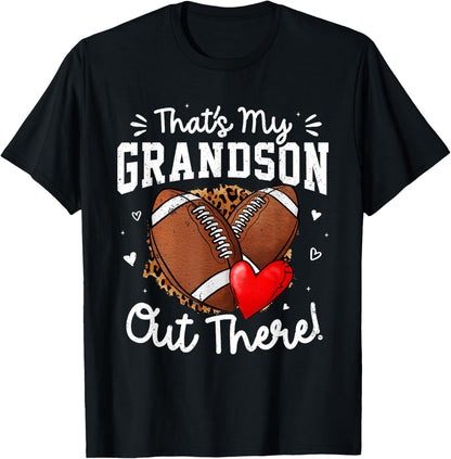 That's My Grandson Out There Funny Football Grandma