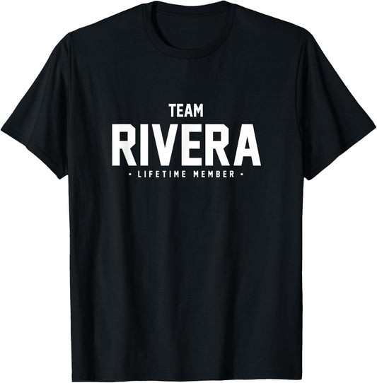 Team Rivera Cute Family Reunion Shirt Gift T-Shirt