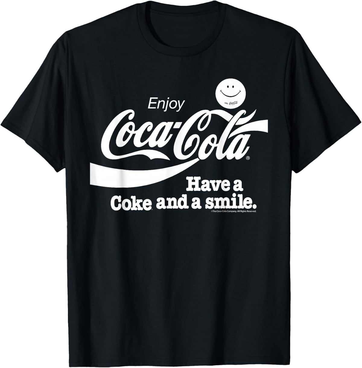 Coca Cola Have A Coke And A Smile Retro T-Shirt