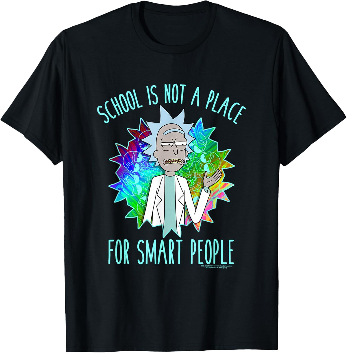 Rick and Morty School T-Shirt