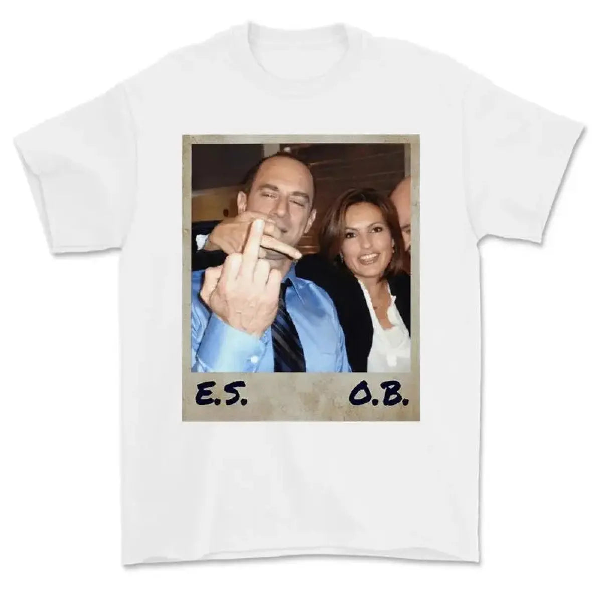 Elliot Stabler And Olivia Benson Shirt Law And Order Shirt Elliot And Olivia Svu Vintage Shirt Cotton Crewneck, Casual Gift Graphic T-Shirt