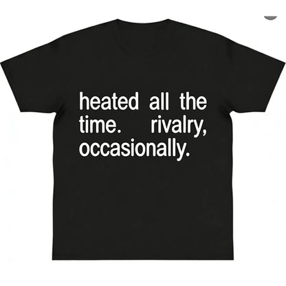 Heated Rivalry Cotton Graphic Shirt featuring Shane Hollander and Ilya Rozanov in Y2K Fashion for Hockey Fans Trending Gift