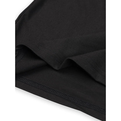 Dark Star Simplicity, Highly Adaptable for Workout Sessions, Designed with a Patterned Round-Neck T-Shirt for Men