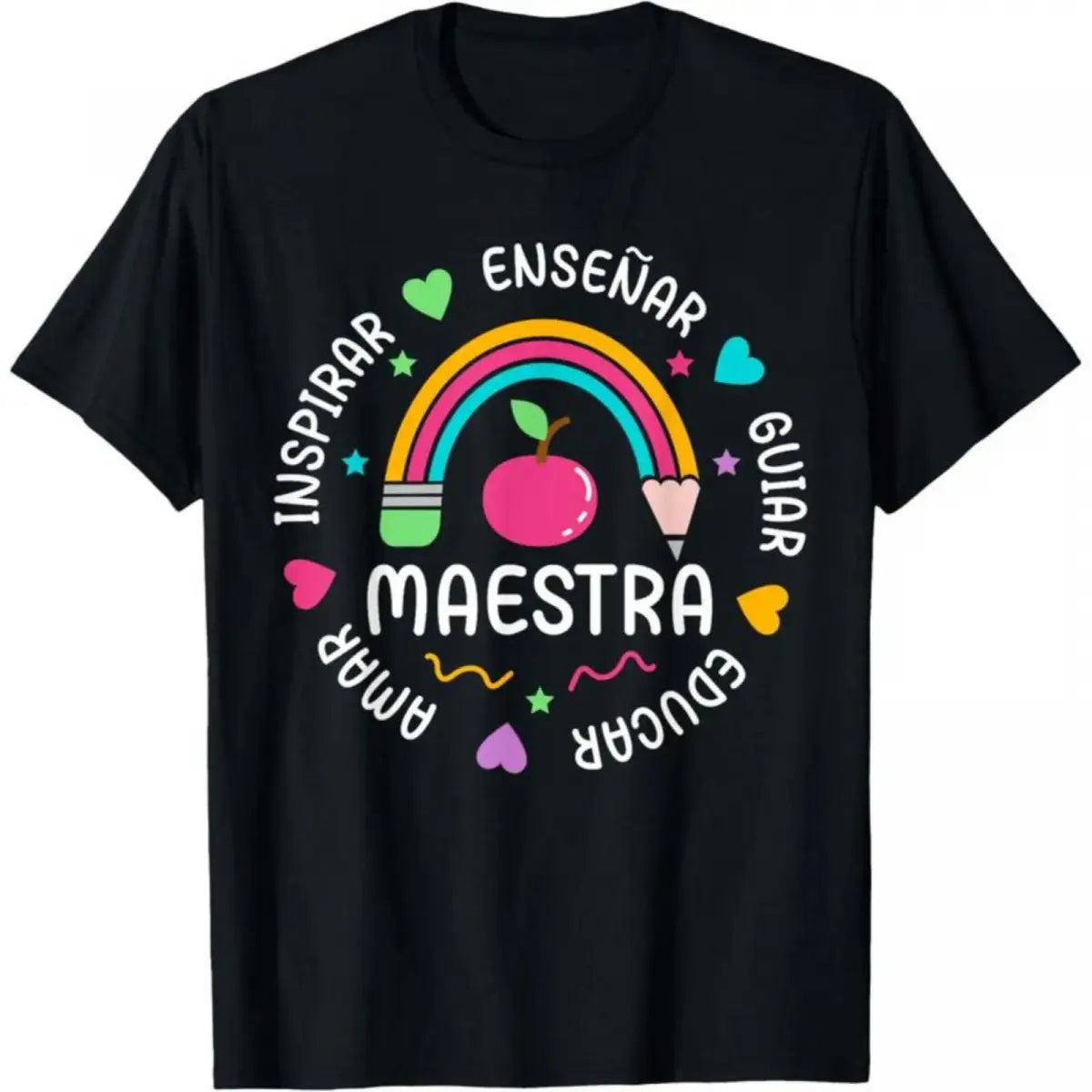 100%25 Cotton Spanish Teacher Appreciation Tee