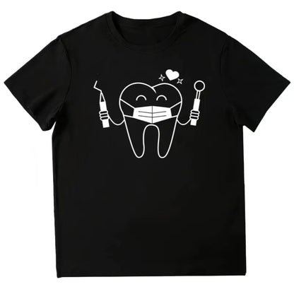 Fun Dental Print T-Shirts, Dental Group Shirts, Dental Assistant Tees, Dentist T-Shirts