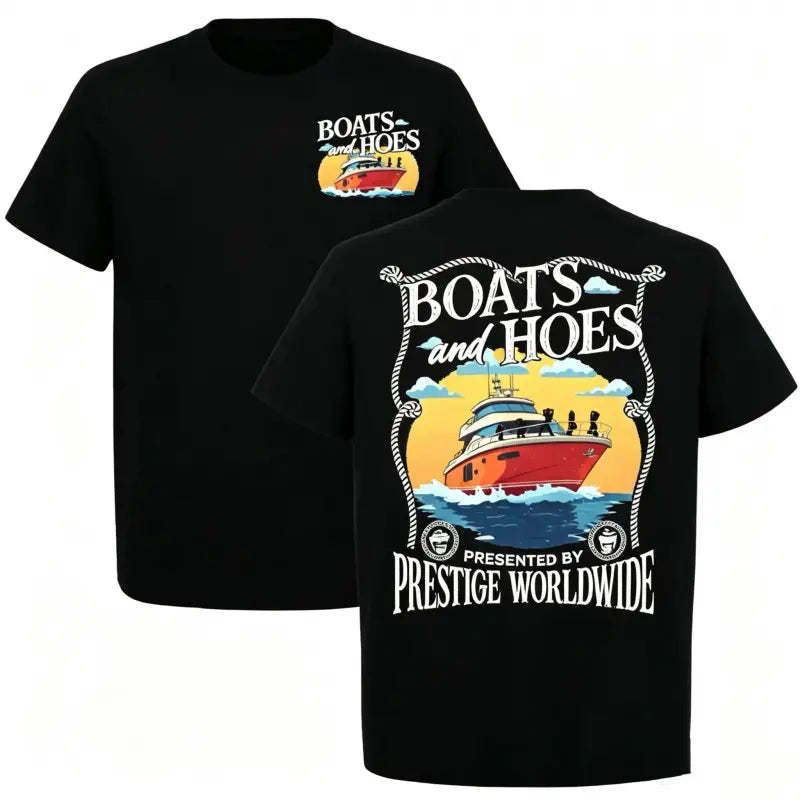 Step Brothers Boats and Hoes Movie Shirt – Vintage Retro Summer Classic Tee, Humorous Film Graphic T-Shirt, Casual Streetwear Unisex Top, Perfect Gift for Him, Men & Women, Funny Movie Fan Apparel, Summer Fashion