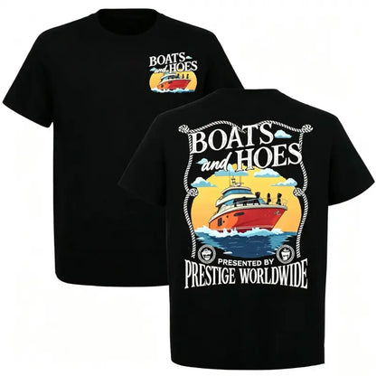 Step Brothers Boats and Hoes Movie Shirt – Vintage Retro Summer Classic Tee, Humorous Film Graphic T-Shirt, Casual Streetwear Unisex Top, Perfect Gift for Him, Men & Women, Funny Movie Fan Apparel, Summer Fashion
