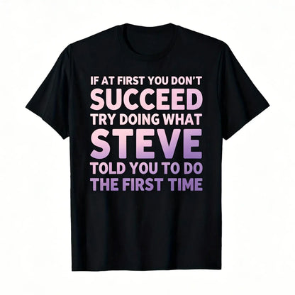 Men's Funny Sarcastic Quote Graphic T-Shirt, Heavyweight Loose Fit Short Sleeve Streetwear Top for Daily Wear & Parties, Tshirt, Menswear