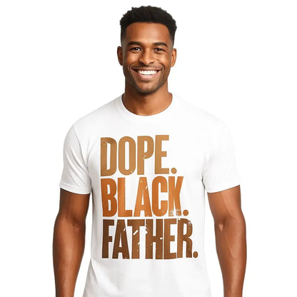 Men's Cotton Round Neck Short-Sleeve Graphic T-Shirt - Mens Clothing, Men's Wear, Good Graphic Tees, Summer Outdoor Casual Top, Father's Day Gift Ideas, Dad Gift