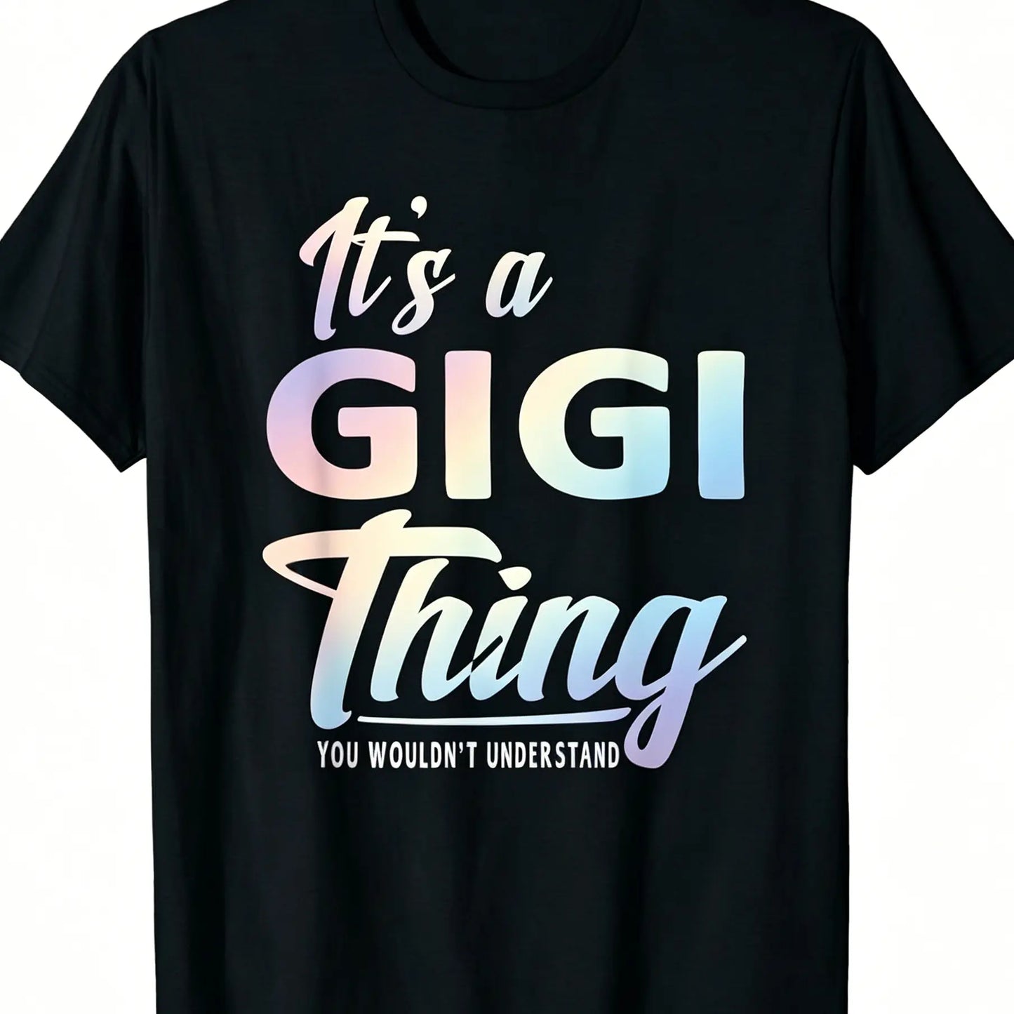 [100%25 Cotton] [100%25 Cotton]  [100%25 Cotton] Mothers Day Gifts It'S A Gigi Thing Grandma Gifts T-Shirt T-Shirt For Men And Women Tshirt