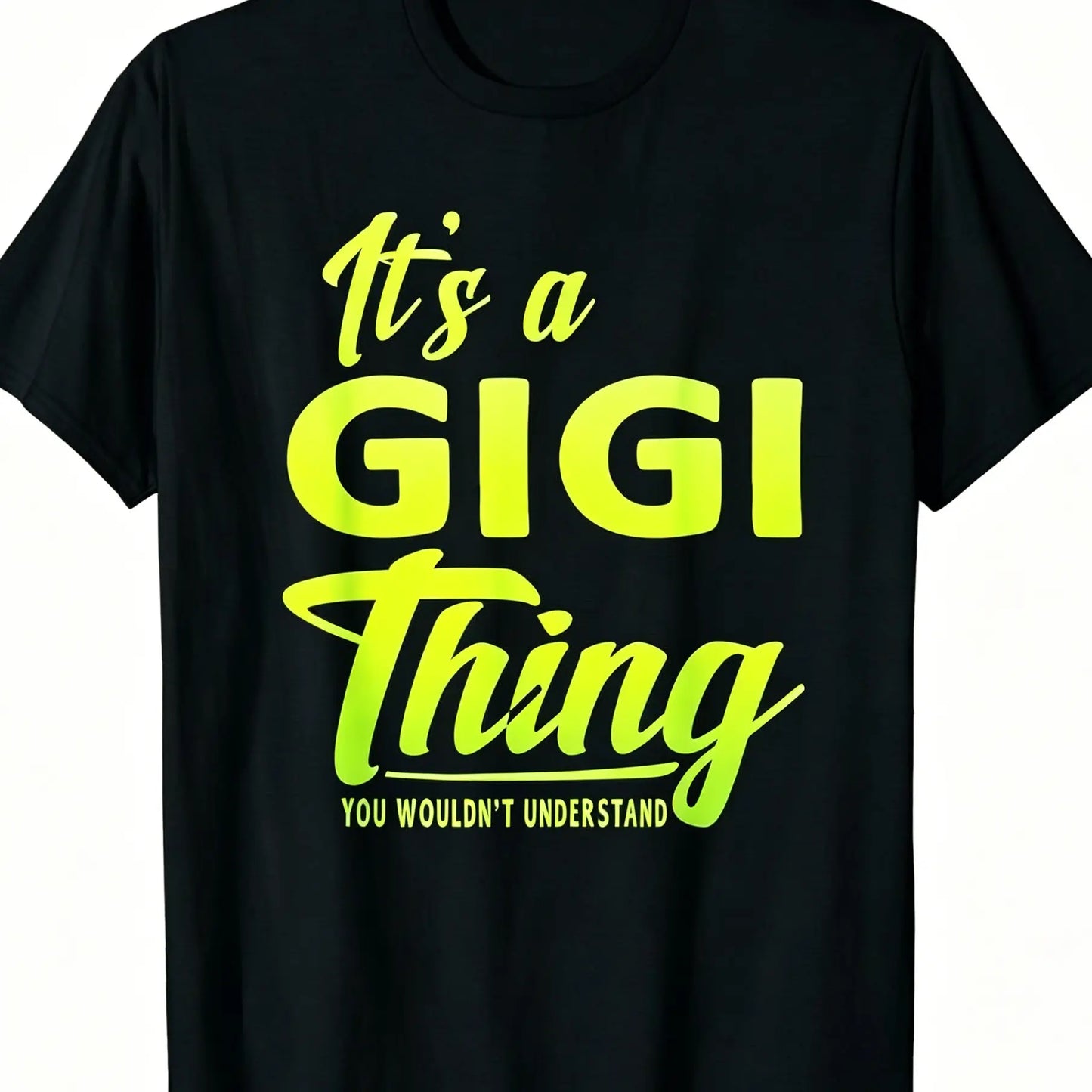 [100%25 Cotton] [100%25 Cotton]  [100%25 Cotton] Mothers Day Gifts It'S A Gigi Thing Grandma Gifts T-Shirt T-Shirt For Men And Women Tshirt