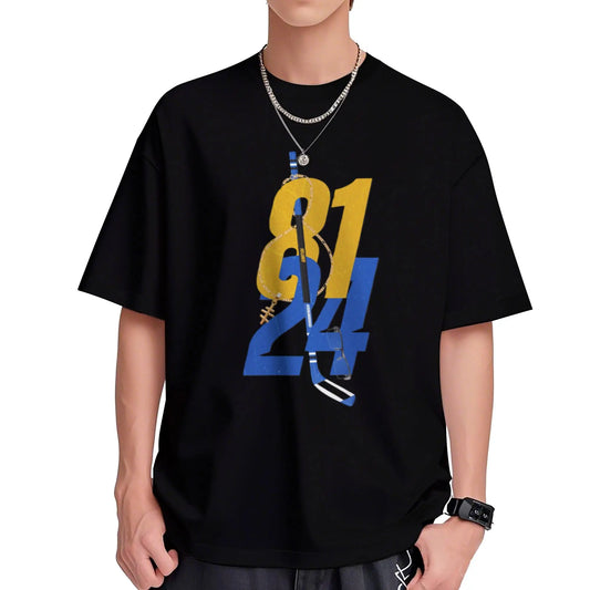 Men's Casual Short-Sleeve Heated Rivalry Hockey T-Shirt - Rosanov Shane Hollander Yaoi Sports Drama Fan Gift, Cotton Fashion Streetwear Menswear Top