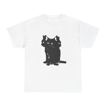 Three Head Cat Unisex T-Shirt