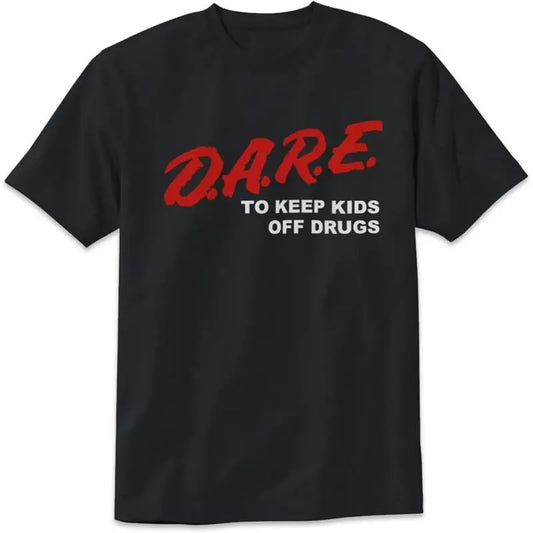 Men's 90s Vintage DARE Graphic T-shirt, Soft Breathable 100%25 Cotton Streetwear with a Classic Unisex Fit, Tshirt