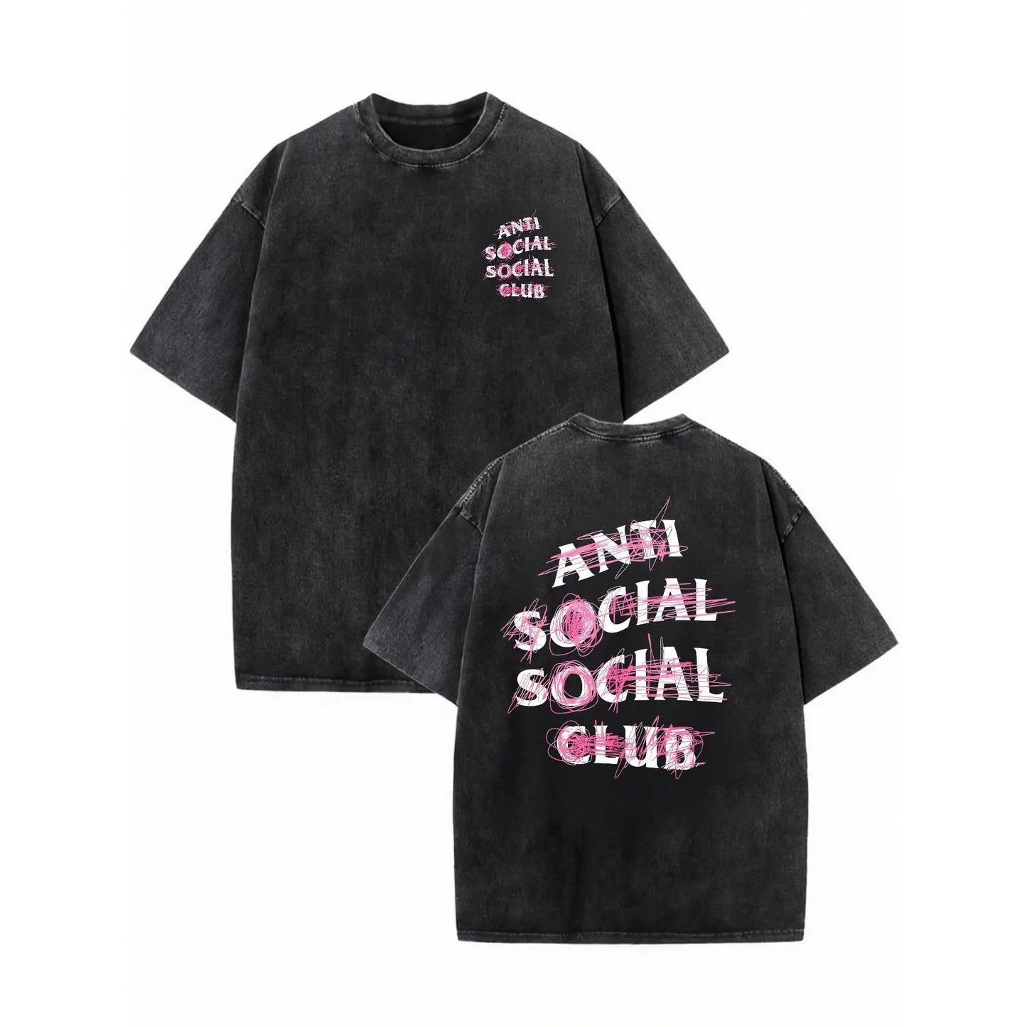 [100%25 Cotton] Lightweight [Graphic Tee]Anti Social Social Club Nevermind Short-Sleeve T-shirt, Unisex Tshirt, Cotton Comfortable Fit, Streetwear Fashion Top for Men and Women, Trendy Casual Tee, Perfect Gift for Him or Her, Mens Womenswear Everyday Wear