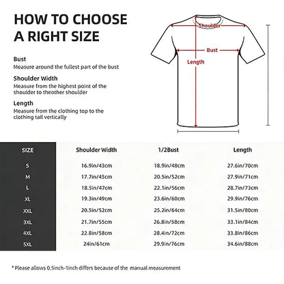 Men’s 100%25 cotton loose street-style T-shirt with a satirical humor graphic print—a trendy urban casual short-sleeve top, a best-selling funny and ironic fashion piece. tiktokshopspringglowup,father'sdaygifts