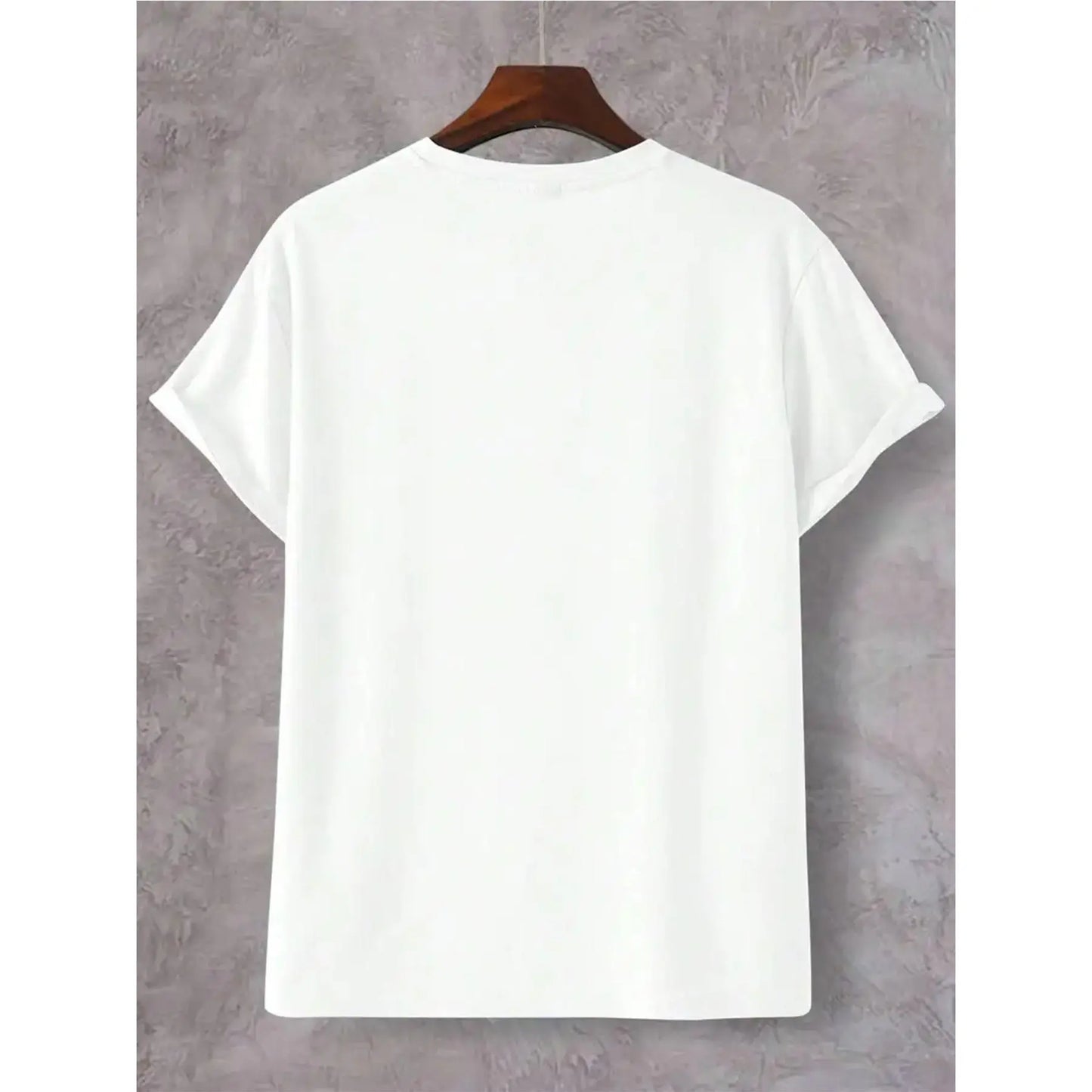 Men's Athletic Graphic T-Shirt - White Tee with Eagle Football Design - Heavyweight 100%25 Cotton Shirt for Gym, Sports Fans - Machine Washable Everyday Casual Wear, Sports T Shirt, Gift for Sports Fans, Bold Printed Design, Breathable Fabric, Workout Clo