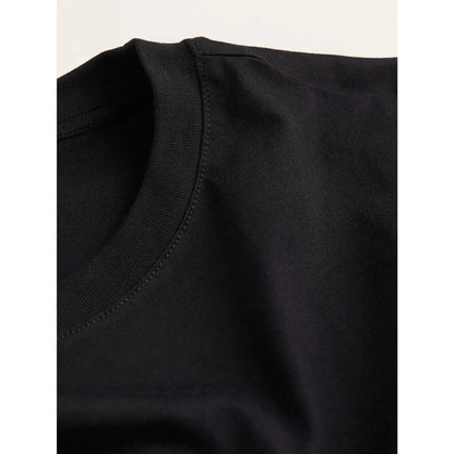Teen Boy Slogan Print T-Shirt, Unisex Loose Fit Short Sleeve Graphic Tee, Round Neck Casual Novelty Apparel for Men and Women, Minimalist Streetwear Fashion Top, Oversized Aesthetic Slogan Shirt