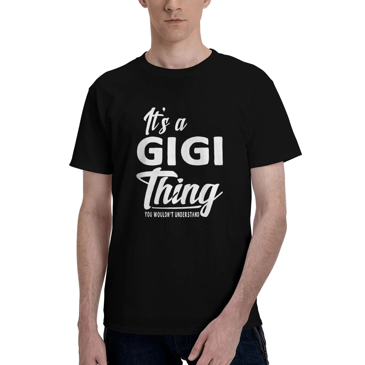 [100%25 Cotton] [100%25 Cotton]  [100%25 Cotton] Mothers Day Gifts It'S A Gigi Thing Grandma Gifts T-Shirt T-Shirt For Men And Women Tshirt