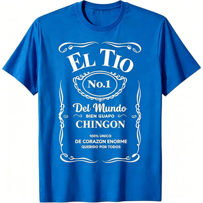 Premium El Tio No1 World TShirt Featuring HighQuality Print Soft Comfort and Practical Design Made in USA