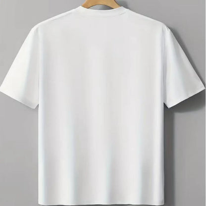 Humorous Mens Graphic TShirt Featuring Stop Wondering Get Your Bread Up Motif with Smiling Bread Slice Illustration