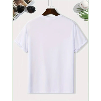 Men's Australia Graphic T-Shirt with Flag & Map Print - White Casual Short Sleeve Round Neck Tee Featuring "EST. 1901 Australia Oceania" Lettering - Breathable All-Season Comfort for Everyday & Australian-Themed Events
