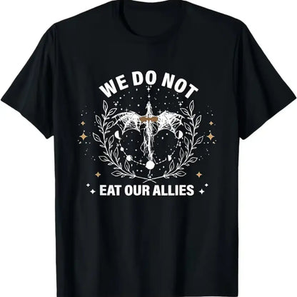 #TikTokShopRestock  Plus Size We Do Not Eat Our Allies Dragon Rider 4th Wing Book Bookish T-Shirt