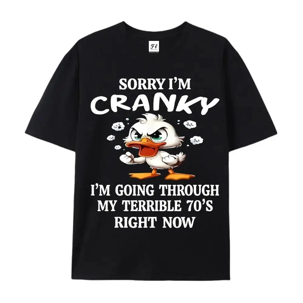 Funny 70s Duck Graphic Tee, 100%25 Cotton Casual Crew Neck Outfit, Unisex Couple Fashion Top, Cute Retro Style, Best Valentine’s Day Gift For Him Her, Perfect Gift For Boyfriend Girlfriend Husband Wife