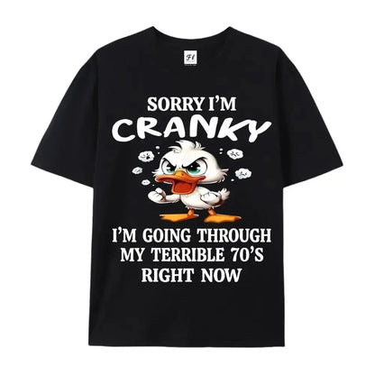 Funny 70s Duck Graphic Tee, 100%25 Cotton Casual Crew Neck Outfit, Unisex Couple Fashion Top, Cute Retro Style, Best Valentine’s Day Gift For Him Her, Perfect Gift For Boyfriend Girlfriend Husband Wife