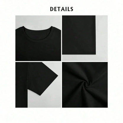 Women's French "Équipe De La Mariée" Bridesmaid T-Shirt - Short Sleeve Crew Neck Blouse-Compatible Top Suitable for Wedding, Spring & Summer Casual Wear, Machine Washable Bridal Squad Outfits