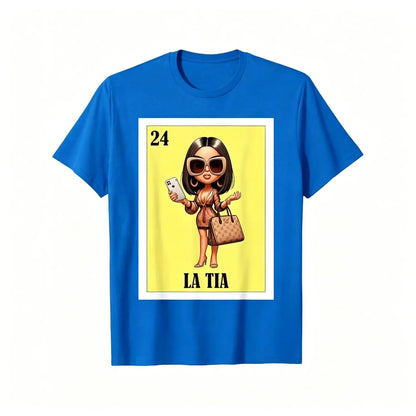 Funny Mexican Designs For Familyfunny Mexican Design For Aunt Fresa Version La Tia Tshirt